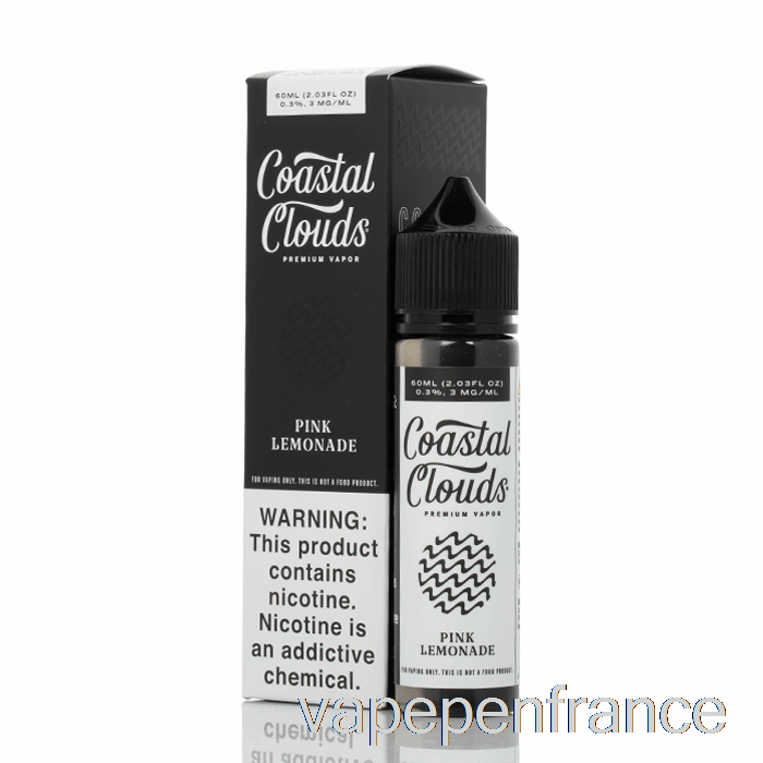Limonade Rose - Nuages ​​côtiers Co. - Stylo Vape 60 Ml 0 Mg
